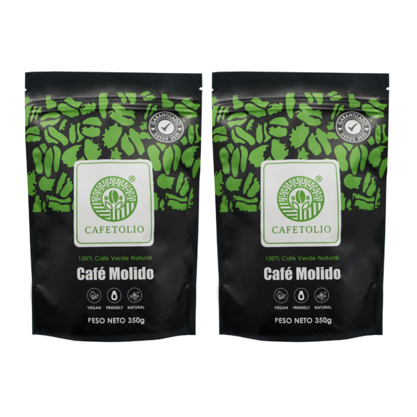 CAFETOLIO -Café Verde adelgazante x2