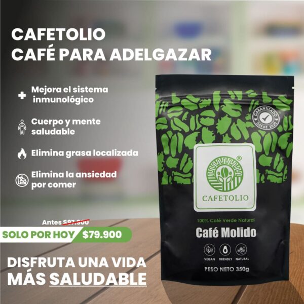 CAFETOLIO -Café Verde x1